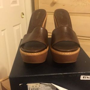 Parada calzature Donna brown Lthr slide